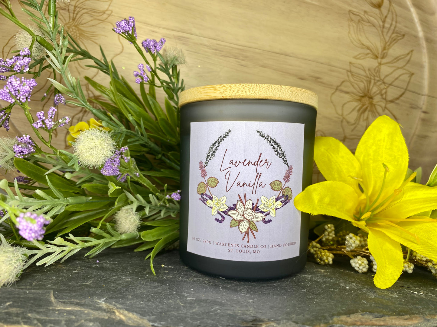 Lavender Vanilla Candle