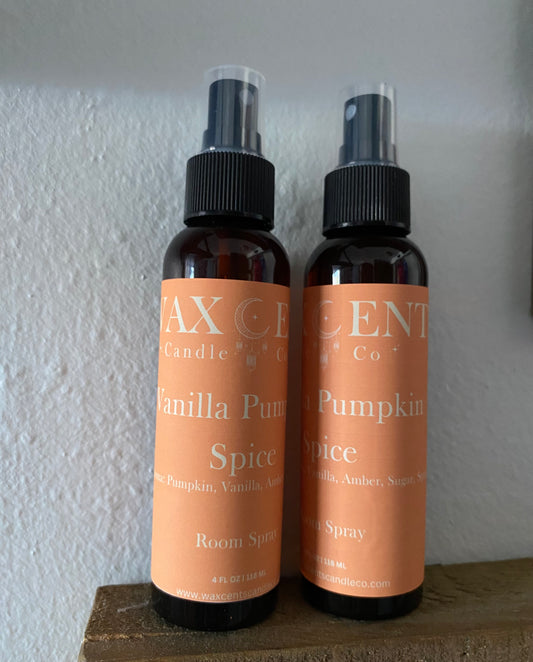 Vanilla Pumpkin Spice Room Spray